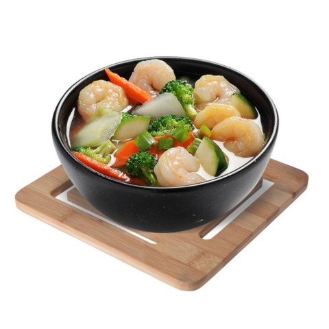 Podstawka podkładka pod gorący garnek garnki bambusowa 20x20cm EXCELLENT HOUSEWARE 121515-K