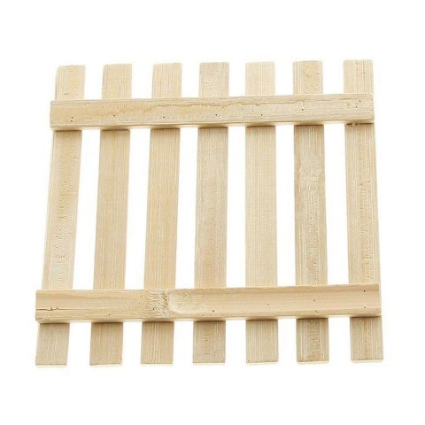 Podstawka podkładka pod gorący garnek garnki naczynie bambusowa 18x18cm VILDE 121508-K