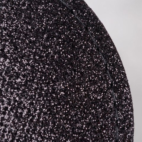 Podstawki podkładki pod kubek kubki czarne 10cm 4 sztuki EXCELLENT HOUSEWARE 139240-C