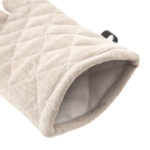 Rękawica kuchenna bawełniana beżowa 32cm EXCELLENT HOUSEWARE 153906