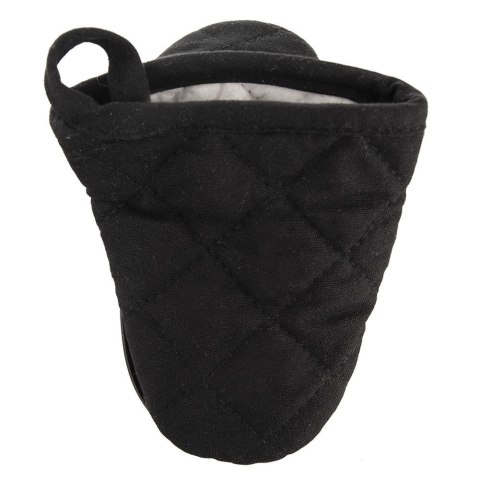 Rękawica kuchenna bawełniana czarna z magnesem 15cm ORION 153905