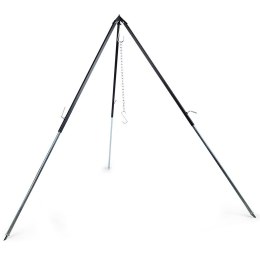 Stojak na kociołek na ognisko ruszt STAL regulowany trójnóg 150cm AMBIANCE 489316