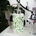 Zestaw łazienkowy ceramiczny biały bambus 310ml 4 elementy BATHROOM SOLUTIONS 569462