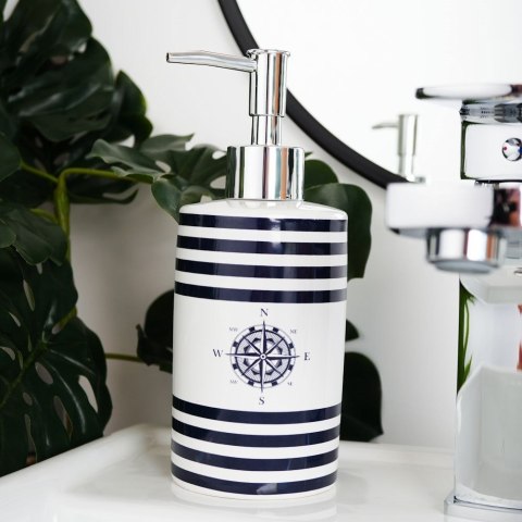 Zestaw łazienkowy ceramiczny biały marynistyczny 310ml 4 elementy BATHROOM SOLUTIONS 569463