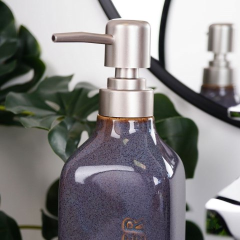 Zestaw łazienkowy ceramiczny granatowy 410ml 4 elementy BATHROOM SOLUTIONS 569464