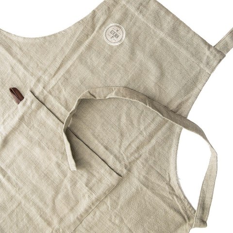 Fartuch kuchenny bawełniany wiązany fartuszek zielony GREENISH ORION 960866