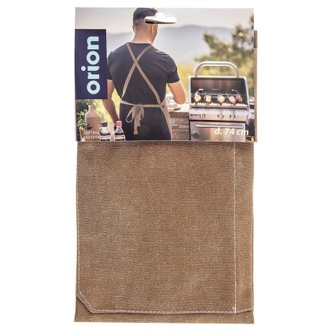 Fartuch kuchenny wiązany fartuszek brązowy ORION 960870