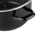 Garnek do smażenia frytek w głębokim oleju emaliowany z sitkiem 24.5 cm 4L NAVA 10-053-003