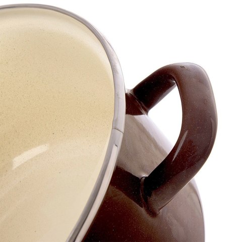 Garnek emaliowany indukcja na indukcję gaz BROWN 24 cm 4L ORION 113329