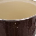 Garnek emaliowany z pokrywką indukcja brązowy BROWN 20 cm 3.2L ORION 113161