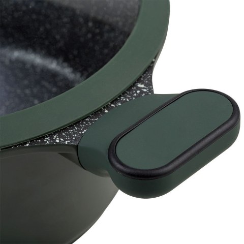 Garnek granitowy ze szklaną pokrywką indukcja IMPERIAL 24 cm 4.2L NAVA 10-302-061