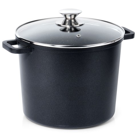 Garnek granitowy ze szklaną pokrywką indukcja wysoki GRANDE 7.6L ORION 113317