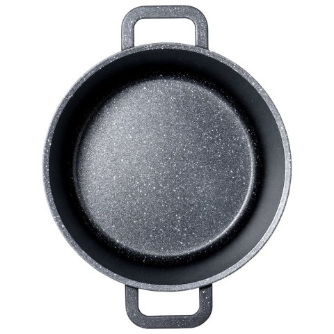 Garnek granitowy ze szklaną pokrywką indukcja wysoki GRANDE 7.6L ORION 113317