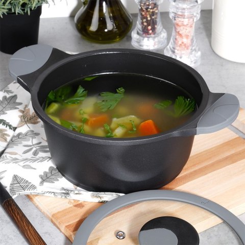 Garnek nieprzywierający ze wskaźnikiem nagrzania GALI 20 cm 2.5L ORION 113319