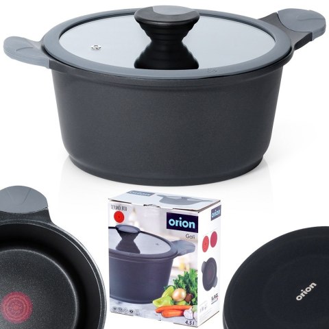 Garnek nieprzywierający ze wskaźnikiem nagrzania GALI 24 cm 4.5L ORION 113320