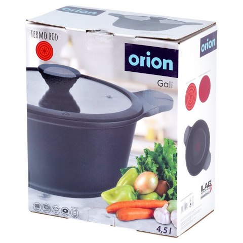 Garnek nieprzywierający ze wskaźnikiem nagrzania GALI 24 cm 4.5L ORION 113320