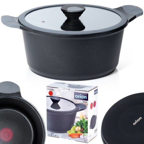 Garnek nieprzywierający ze wskaźnikiem nagrzania GALI 28 cm 7L ORION 113321