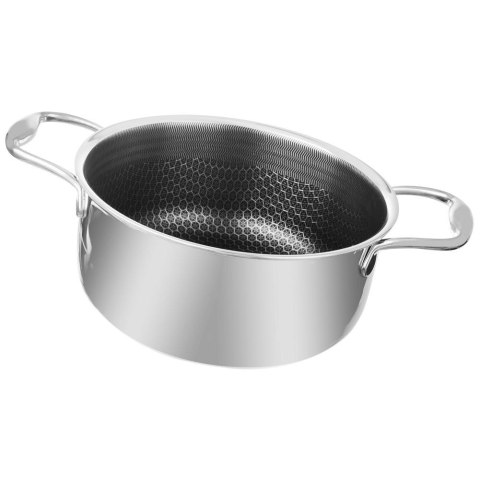 Garnek stalowy do gotowania NON-STICK indukcja COOKCELL 20 cm 2.75L ORION 113194
