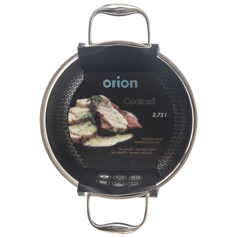 Garnek stalowy do gotowania NON-STICK indukcja COOKCELL 20 cm 2.75L ORION 113194