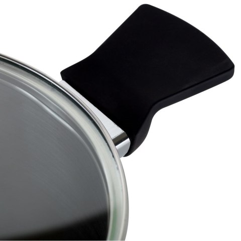 Garnek stalowy do gotowania z pokrywką indukcja ACER 20 cm 3.3L NAVA 10-268-001