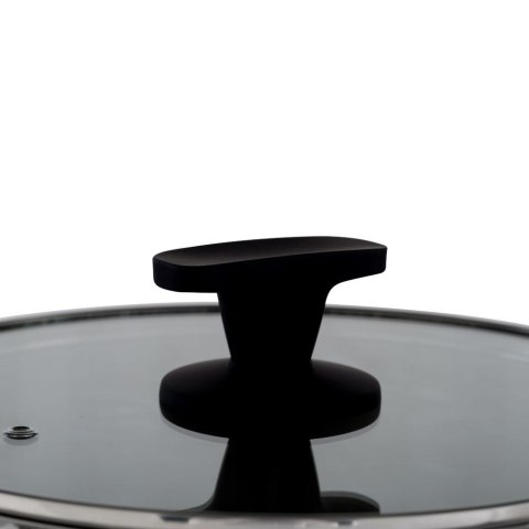 Garnek stalowy do gotowania z pokrywką indukcja ACER 22 cm 4.5L NAVA 10-268-002