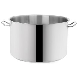 Garnek stalowy do gotowania z pokrywką indukcja duży 40 cm 30L ORION 113183