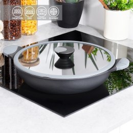 Patelnia głęboka nieprzywierająca wskaźnik nagrzania GALI 32 cm 5L ORION 113322