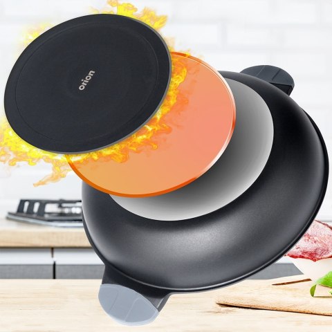 Patelnia głęboka nieprzywierająca wskaźnik nagrzania GALI 32 cm 5L ORION 113322