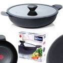 Patelnia głęboka nieprzywierająca wskaźnik nagrzania GALI 32 cm 5L ORION 113322