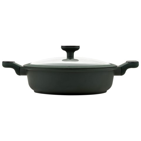 Patelnia granitowa głęboka ze szklaną pokrywką IMPERIAL 26 cm 3.5L NAVA 10-302-071
