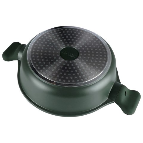 Patelnia granitowa głęboka ze szklaną pokrywką IMPERIAL 26 cm 3.5L NAVA 10-302-071
