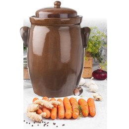 Pojemnik garnek do kiszenia ogórków kapusty ceramiczny 16L ORION 113198