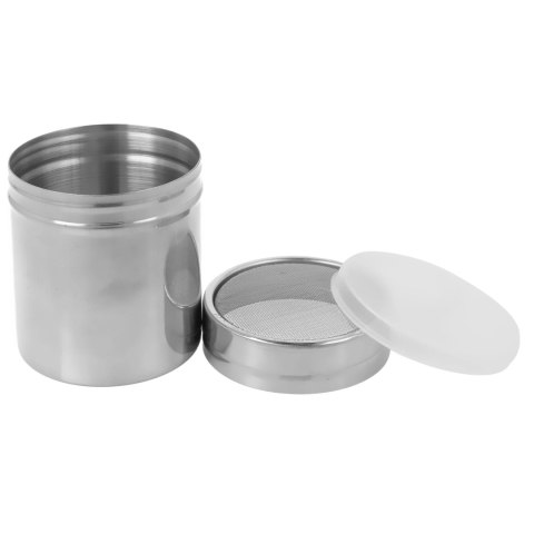 Pojemnik na cukier puder cynamon z sitkiem 300ml dozownik do dekorowania kawy BRUNBESTE BB-1147