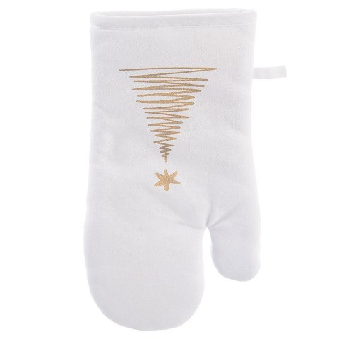 Rękawica kuchenna bawełniana z magnesem CHOINKA 32.5cm ORION 153915