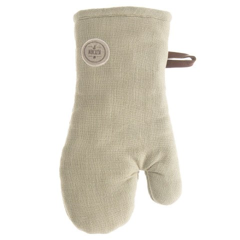 Rękawica kuchenna bawełniana z magnesem zielona GREENISH 33cm ORION 153913