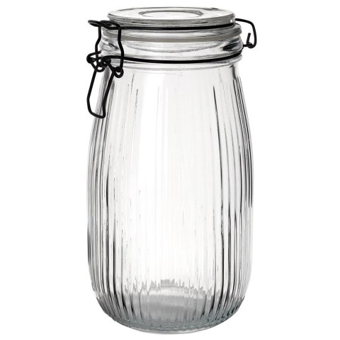 Słoik patentowy z klipsem szklany na przetwory dżem miód 1.5L EXCELLENT HOUSEWARE 229119