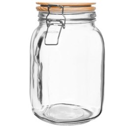 Słoik patentowy z klipsem szklany na przetwory dżem miód 1.5L EXCELLENT HOUSEWARE 259187