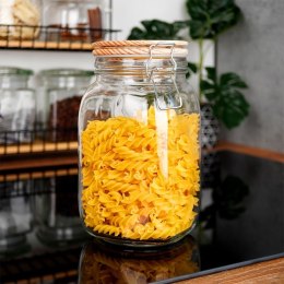 Słoik patentowy z klipsem szklany na przetwory dżem miód 1.5L EXCELLENT HOUSEWARE 259187