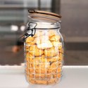 Słoik patentowy z klipsem szklany na przetwory dżem miód 1.65L EXCELLENT HOUSEWARE 259116