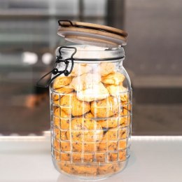 Słoik patentowy z klipsem szklany na przetwory dżem miód 1.65L EXCELLENT HOUSEWARE 259116