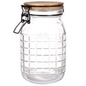 Słoik patentowy z klipsem szklany na przetwory dżem miód 1.65L EXCELLENT HOUSEWARE 259116