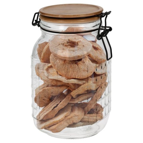 Słoik patentowy z klipsem szklany na przetwory dżem miód 1.65L EXCELLENT HOUSEWARE 259116