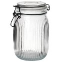 Słoik patentowy z klipsem szklany na przetwory dżem miód 1L EXCELLENT HOUSEWARE 229118