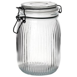 Słoik patentowy z klipsem szklany na przetwory dżem miód 1L EXCELLENT HOUSEWARE 229118