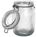 Słoik patentowy z klipsem szklany na przetwory dżem miód 1L EXCELLENT HOUSEWARE 229118
