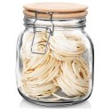 Słoik patentowy z klipsem szklany na przetwory dżem miód 1L EXCELLENT HOUSEWARE 259186