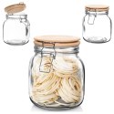 Słoik patentowy z klipsem szklany na przetwory dżem miód 1L EXCELLENT HOUSEWARE 259186