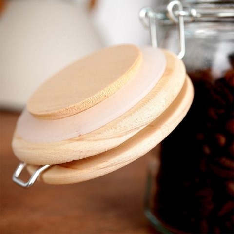 Słoik patentowy z klipsem szklany na przetwory dżem miód 250ml EXCELLENT HOUSEWARE 259184