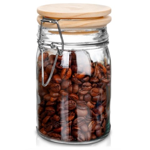 Słoik patentowy z klipsem szklany na przetwory dżem miód 250ml EXCELLENT HOUSEWARE 259184