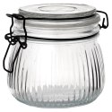 Słoik patentowy z klipsem szklany na przetwory dżem miód 500ml EXCELLENT HOUSEWARE 229116